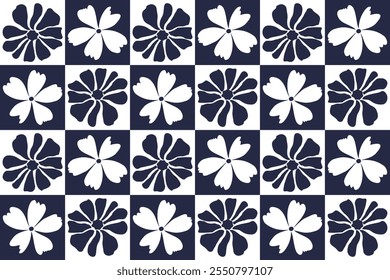 Flower seamless pattern design with beautiful flower and leaves. Flower art. floral and leaf pattern design for fabric, cotton, wallpaper, satin, gift wrap, carpet, background.	