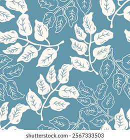 Flower seamless pattern design with beautiful flower and leaves. Flower art. floral and leaf pattern design for fabric, cotton, wallpaper, satin, gift wrap, carpet, background.	