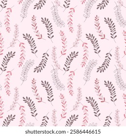 Flower seamless pattern design with beautiful flower and leaves. Flower art. floral and leaf pattern design for fabric, cotton, wallpaper, satin, gift wrap, carpet, background.