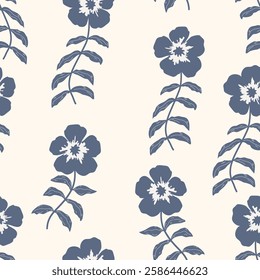 Flower seamless pattern design with beautiful flower and leaves. Flower art. floral and leaf pattern design for fabric, cotton, wallpaper, satin, gift wrap, carpet, background.