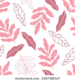 Flower seamless pattern design with beautiful flower and leaves. Flower art. floral and leaf pattern design for fabric, cotton, wallpaper, satin, gift wrap, carpet, background.	