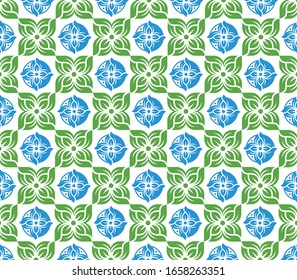 Flower Seamless Pattern design vector illustration