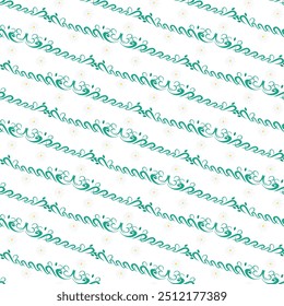 Flower seamless pattern design vector illustration