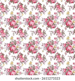 flower seamless pattern for fabric