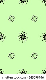 Flower seamless pattern. Fashion background design. Modern stylish abstract texture. Vector illustration