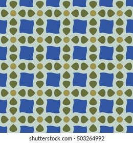 Flower seamless pattern. Fashion graphic background design. Modern stylish abstract texture. Colorful template for prints, textiles, wrapping, wallpaper, website etc. VECTOR illustration