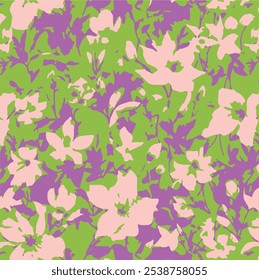 Flower Seamless Pattern , Floral Seamless Pattern.