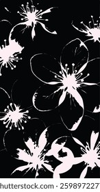 Flower Seamless Pattern , Floral Seamless Pattern.