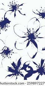 Flower Seamless Pattern , Floral Seamless Pattern.