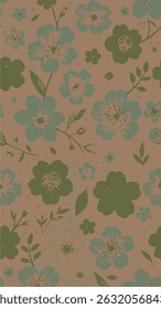 Flower Seamless Pattern , Floral Seamless Pattern.
