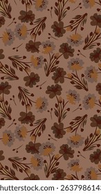 Flower Seamless Pattern , Floral Seamless Pattern.