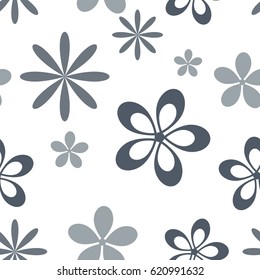 Flower seamless pattern. Floral seamless pattern. 