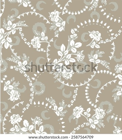Flower Seamless Pattern , Floral Seamless Pattern.