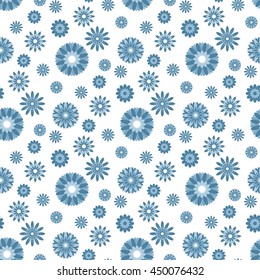 flower seamless pattern, floral background