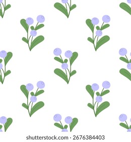 Flower  seamless pattern illustration floral background