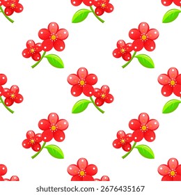 Blume nahtlose Muster Illustration floralen Hintergrund