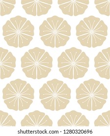 flower seamless pattern light color