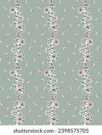 flower seamless pattern on background