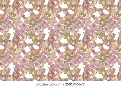 flower seamless pattern on a background