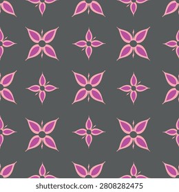 Flower Seamless pattern on background