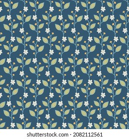 Flower seamless pattern. Perfect ornament for fashion fabric or other printable covers