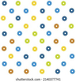 flower seamless pattern , vector background texutre