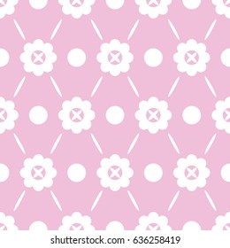 flower seamless pattern. vector background.