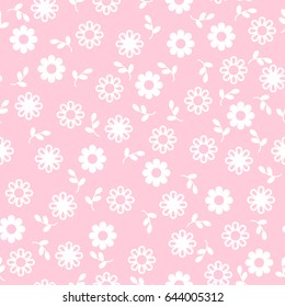 flower seamless pattern. vector background.