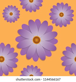 flower seamless pattern vector design