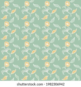 flower seamless pattern vector design