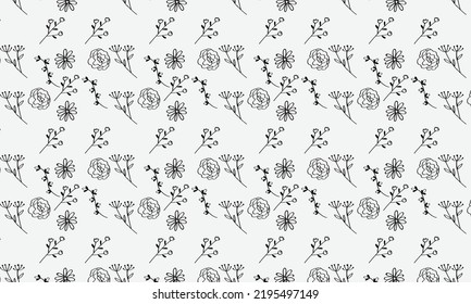 Flower Seamless Pattern vector design