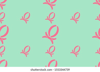 flower seamless pattern.light green color. modern minimal  style. for texture, wallpaper, gift, cover, decor, background, interior, cloth, fabric, etc. 