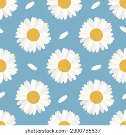 Flower seamless patterns. Cool abstract and floral design. For fashion fabrics, kid’s clothes, home decor, quilting, T-shirts, cards and templates, scrapbook and other digital needs