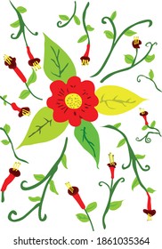 
Flower Seamless Patterns fo Flower