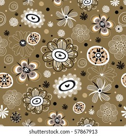 Flower seamless texture