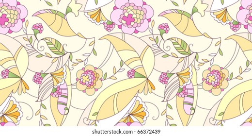Flower seamless texture