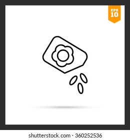 Flower seed packet