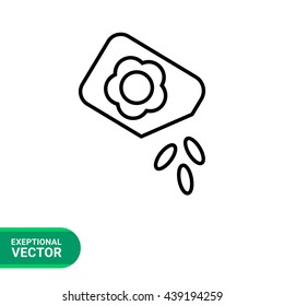 Flower seed packet