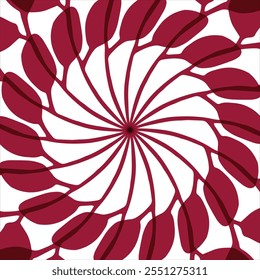 Fondo abstracto del arte del Clip de la forma de la flor