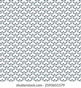 Flower Shape Vector Pattern Design.