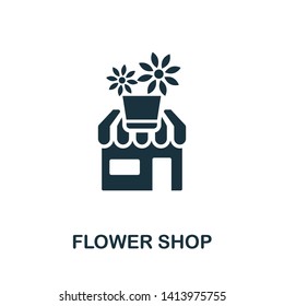 Flower Shop icon. Creative element design from icons collection. Pixel perfect Flower Shop icon for web design, apps, software, print usage.