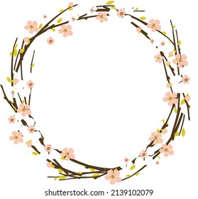 Flower shrubs wreath flower pot mailbox 