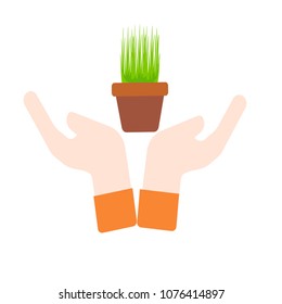 flower sign icon