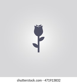 flower sign. icon design