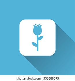 flower sign. icon design