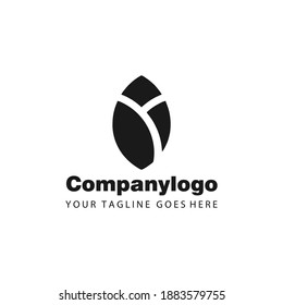 Flower sign for simple logo design. a modern vector design