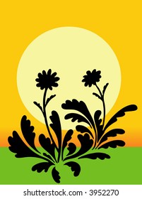 Flower Silhouette