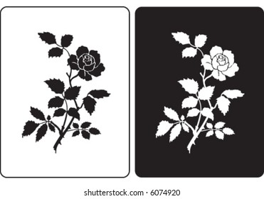 flower silhouette