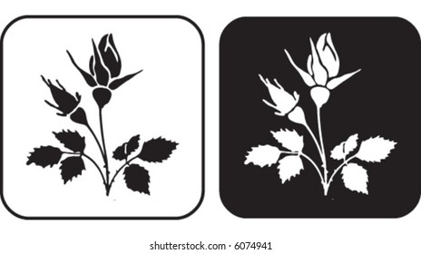 flower silhouette
