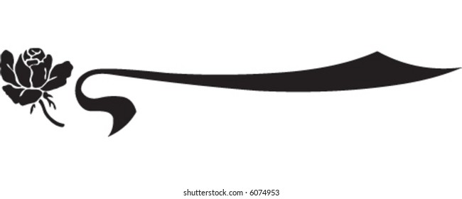 flower silhouette